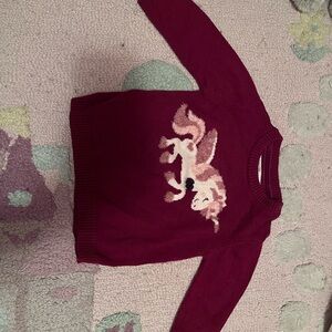 Unicorn sweater and hoodie sizes 3-12 months